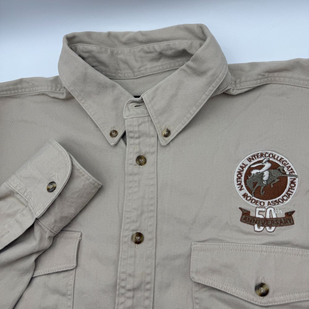 Camden James National Rodeo Assoc. 50th Anniversary Western Button Down Shirt XL